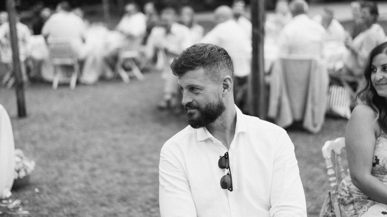Wedding photographer in Barcelona at La Farinera with film aesthetic