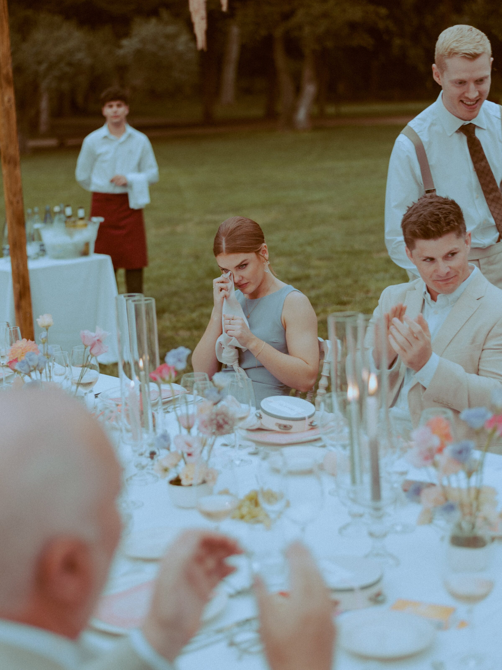 Wedding photographer in Barcelona at La Farinera with candid wedding photo Catalonia Spain