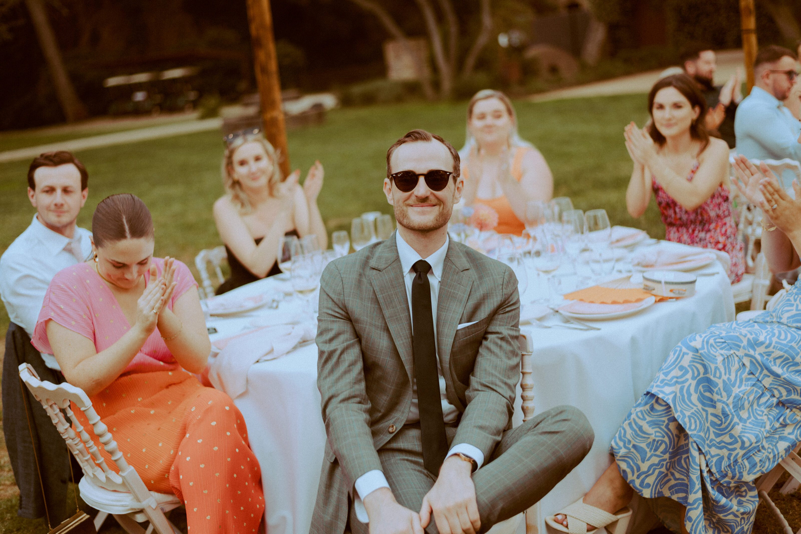 Wedding photographer in Barcelona at La Farinera with analog wedding photographer Catalonia