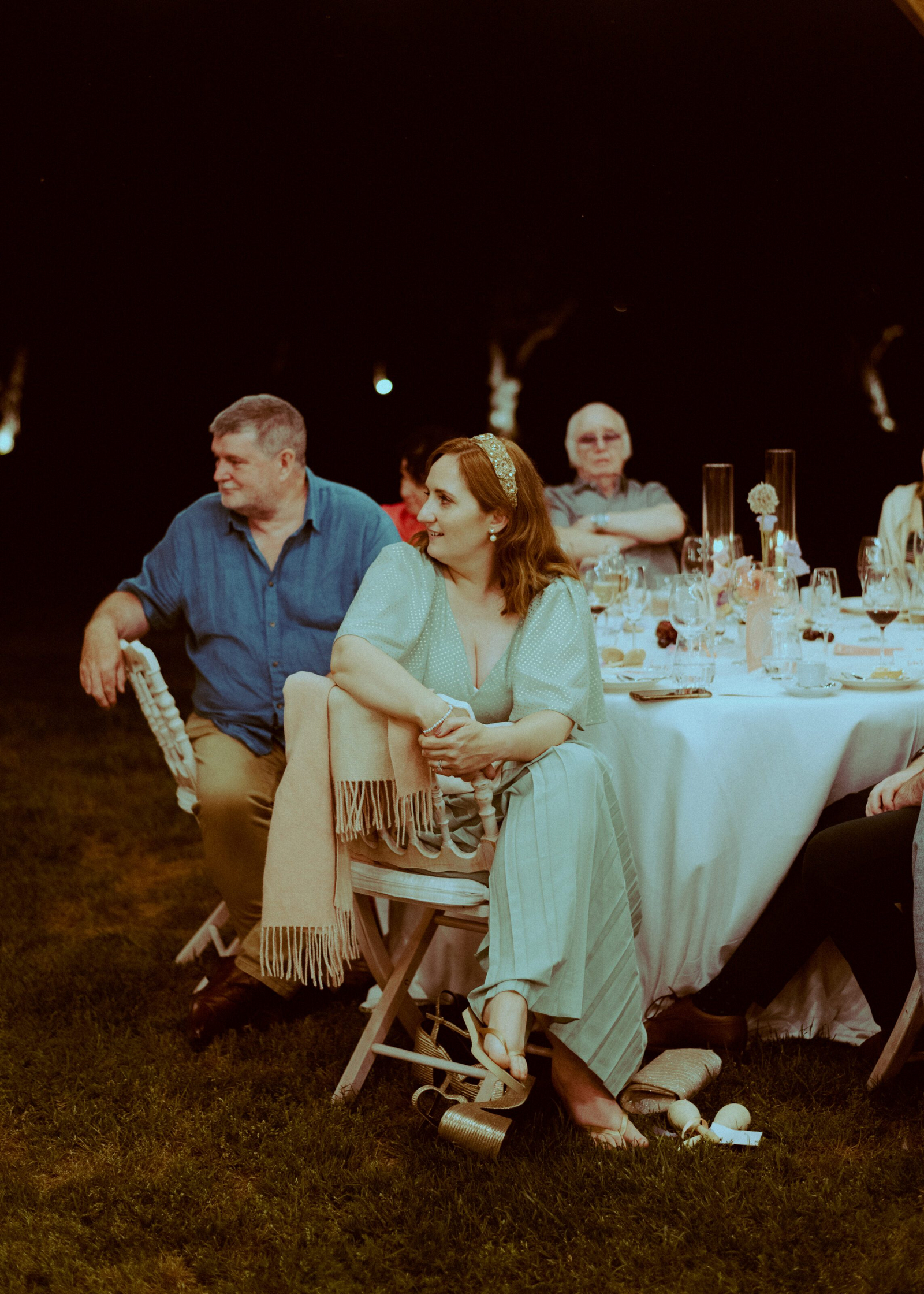 Wedding photographer in Barcelona at La Farinera with vintage wedding photographer Spain