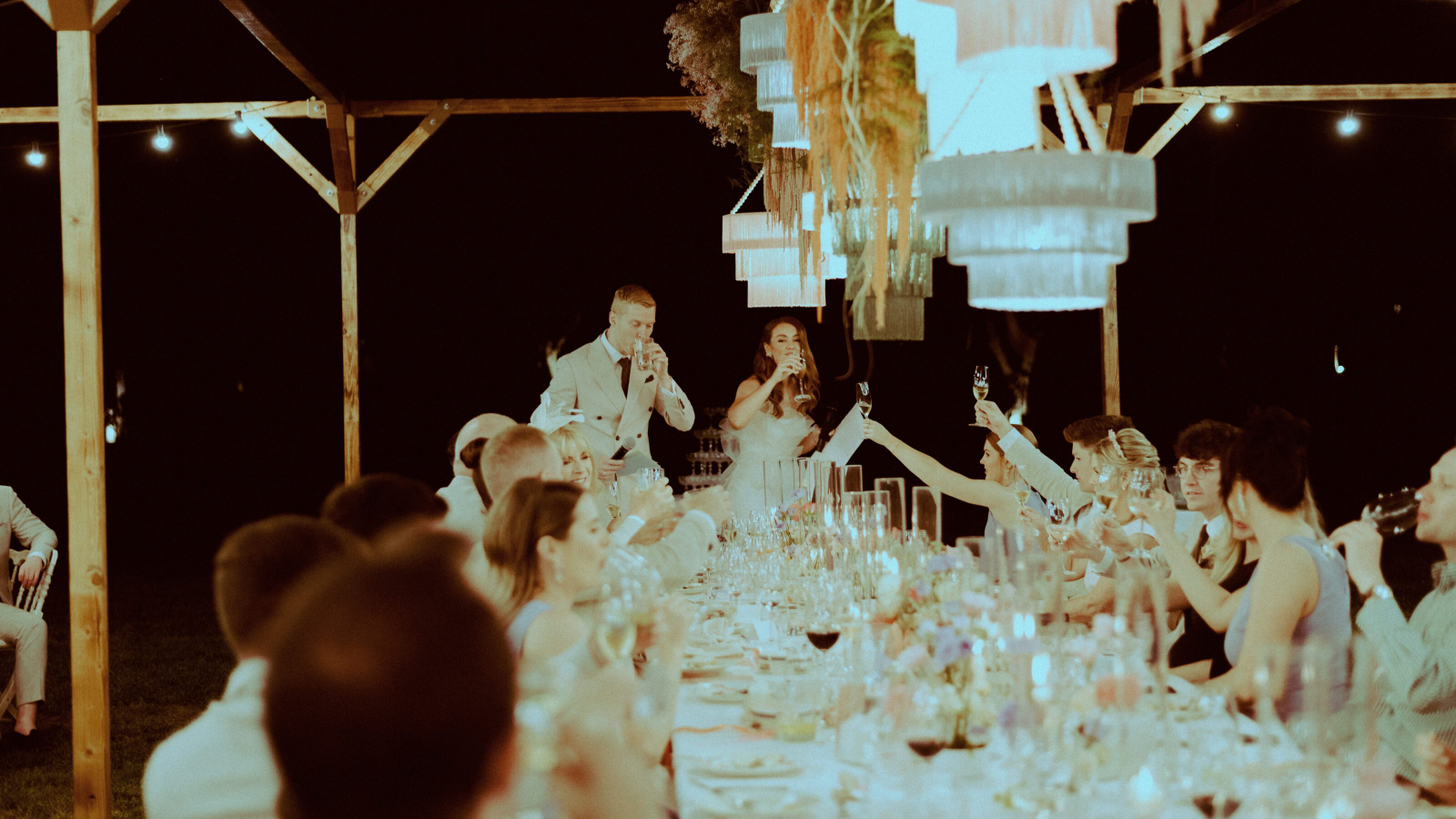 Wedding photographer in Barcelona at La Farinera with analog wedding photo Spain