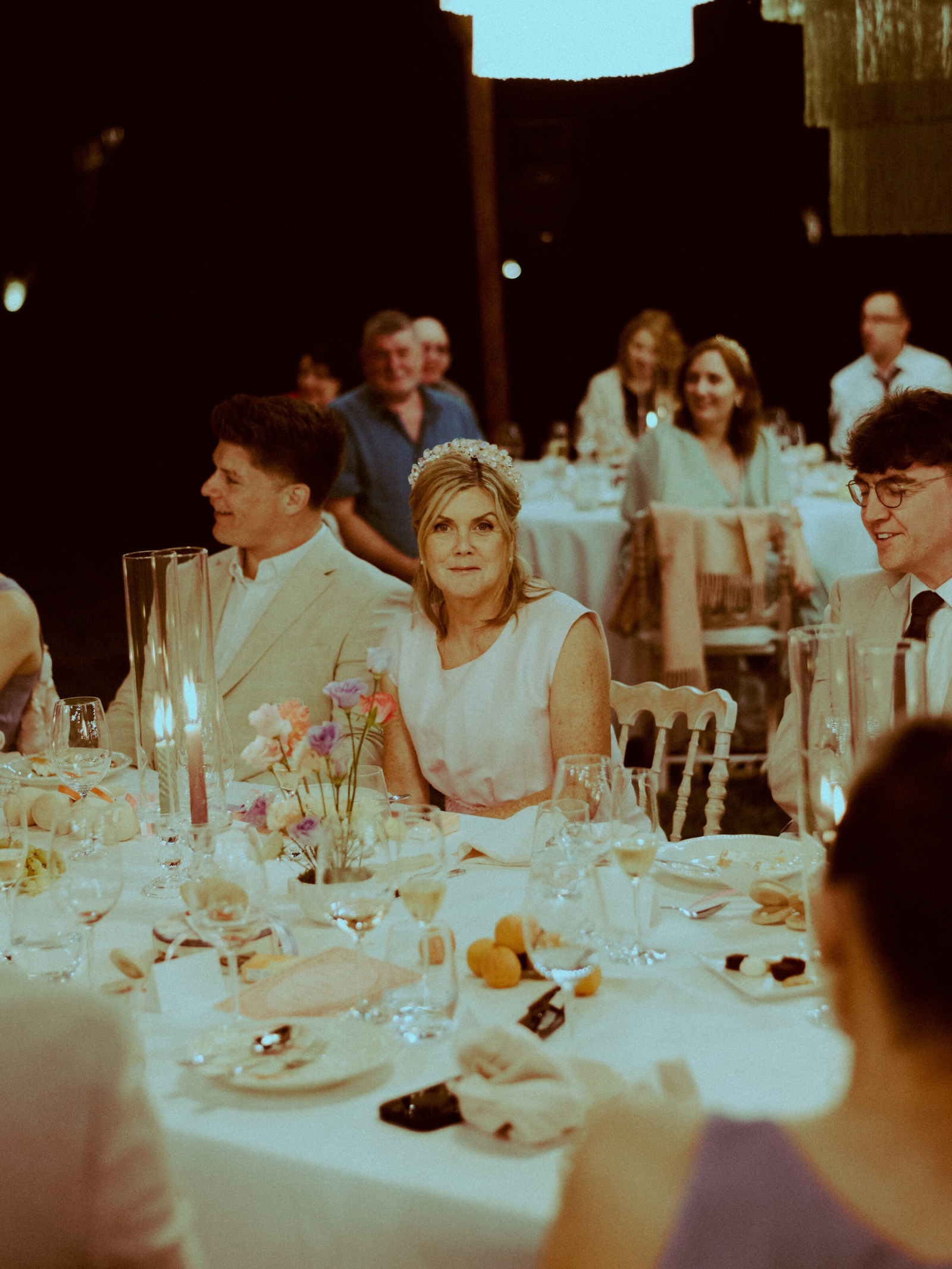 Wedding photographer in Barcelona at La Farinera with vintage wedding photographer Barcelona