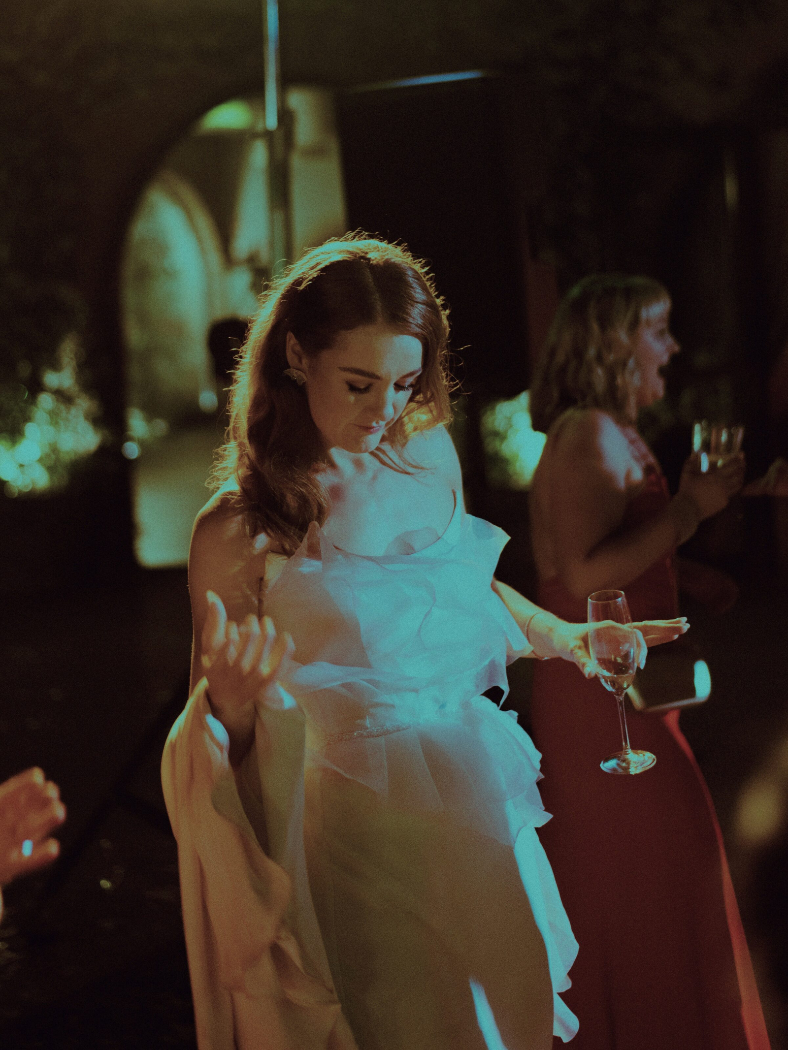 Wedding photographer in Barcelona at La Farinera with film wedding photography
