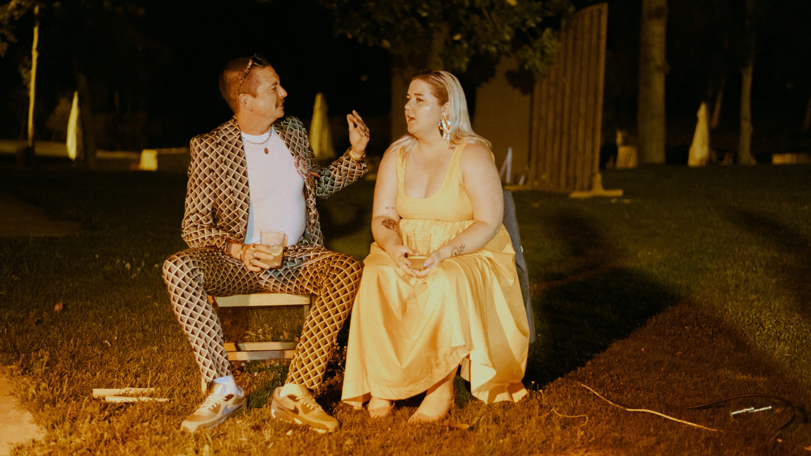 Wedding photographer in Barcelona at La Farinera with film aesthetic
