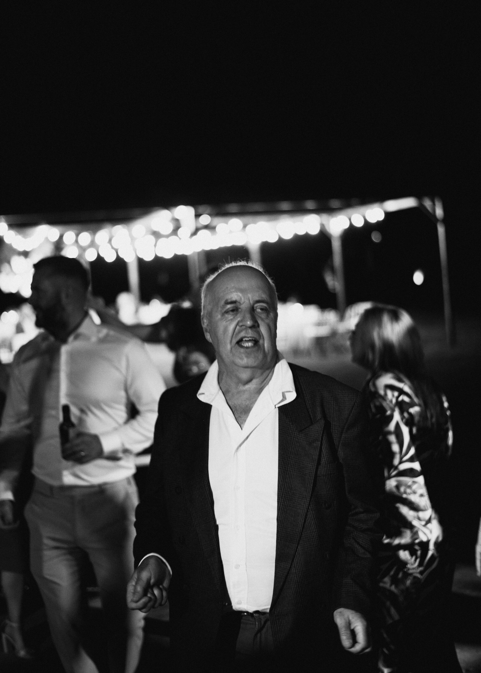 Luxury wedding celebration documented with analog film at La Farinera